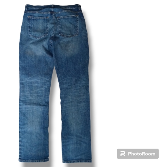 🤑Mens George Athletic Denim Jeans 32x32 *Stains* Good Work Jeans - Picture 2 of 3